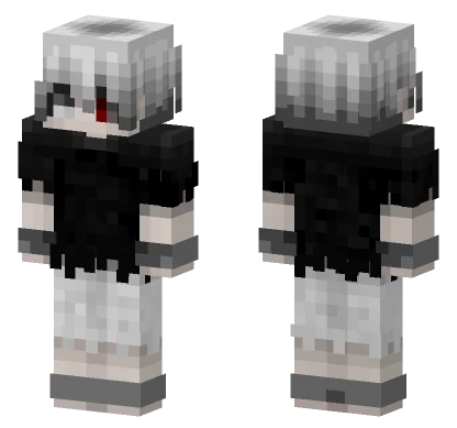 Ken Kaneki Chains Minecraft skin