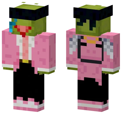 Kermit Warrior Minecraft skin