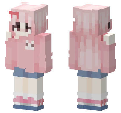 Khach307 Pink Girl Minecraft skin