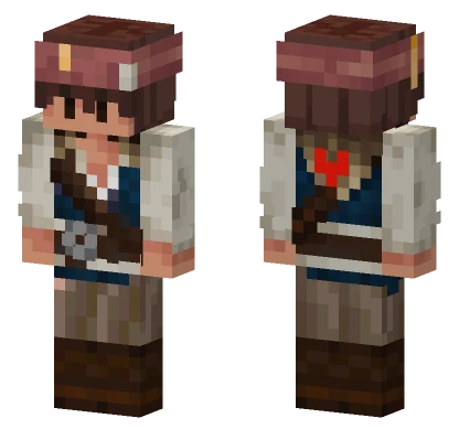 Kibox Pirate Minecraft skin