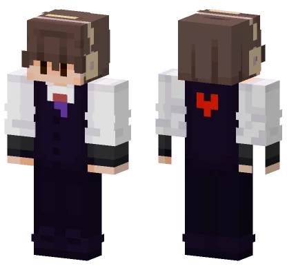Kibox Traje Minecraft skin