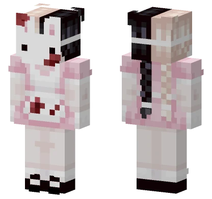 Killer Bunny Variant Minecraft skin