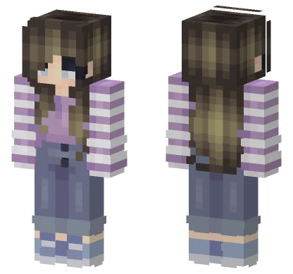Killer Gamer Girl Minecraft skin