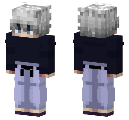 Killua Training Outfit Minecraft skin