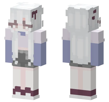 Killua Woman Ver Minecraft skin