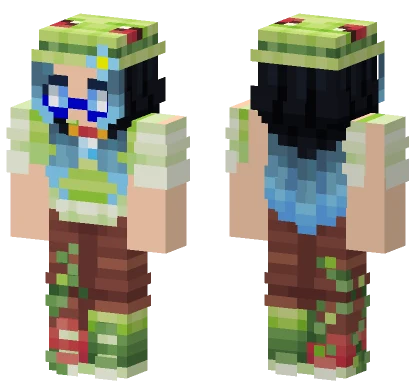 Kim S Chikorita Outfit Minecraft skin