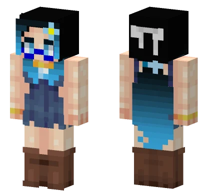 Kim S Cowgirl Dress Minecraft skin