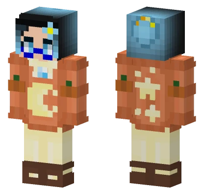 Kim S Star Autumn Hoodie Minecraft skin