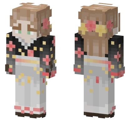 Kimono Girl Minecraft skin