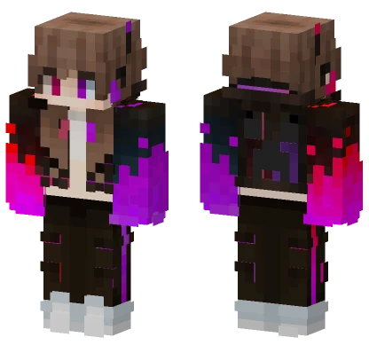 Kinatic Girl Ified V2 Minecraft skin