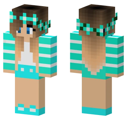 Kind10 Girl Minecraft skin