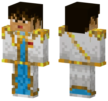 King Minecraft skin