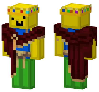 King Bob The Noob Minecraft skin