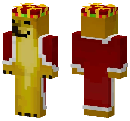 King Cheems Crditos A Mangodog Minecraft skin