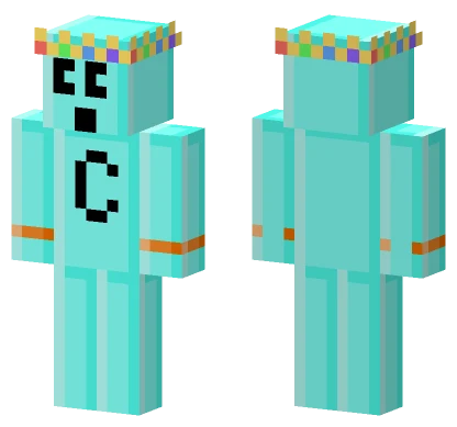 King Craftee Minecraft skin