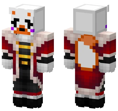King Lolbit Minecraft skin