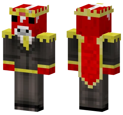King Mooshroom Minecraft skin