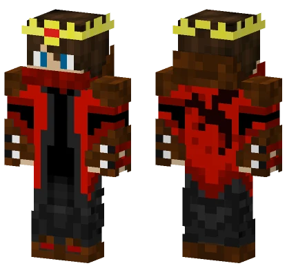 King Of Dragons Minecraft skin