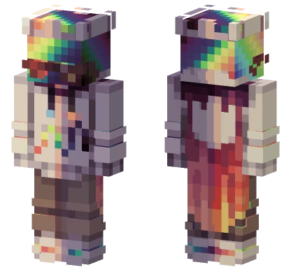 King Of The Spectrum Minecraft skin