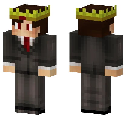 King Suit Boy Minecraft skin