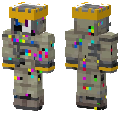 King TV Minecraft skin