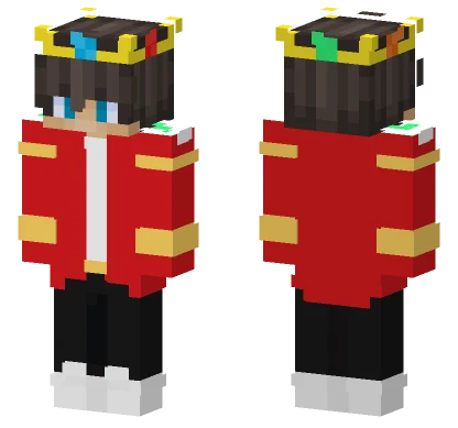 King With Crown Minecraft skin