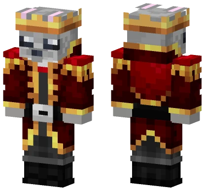 King Wolf Skin Minecraft skin
