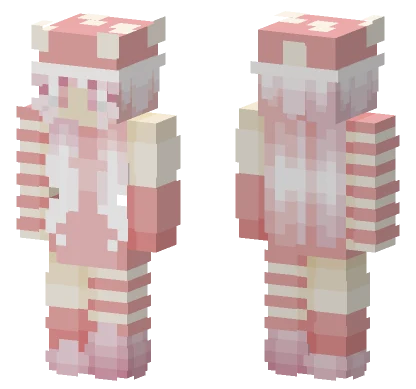 Kinoko Pink Outfit Minecraft skin