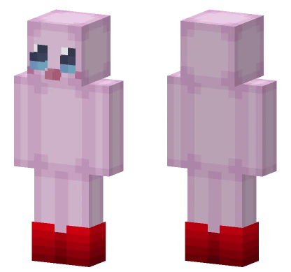 Kirby Minecraft skin