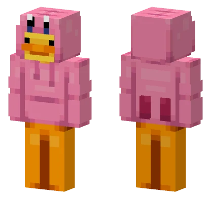 Kirby Hoodie Minecraft skin