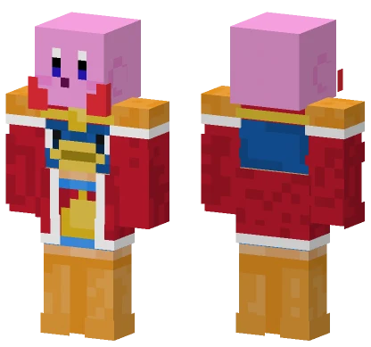 Kirby King Dedede Minecraft skin