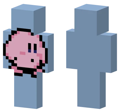 Kirby Pixel Art Minecraft skin