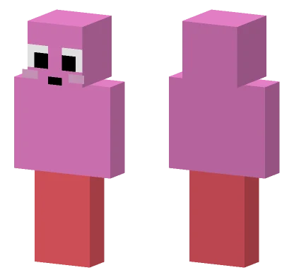 Kirby Remastered Minecraft skin