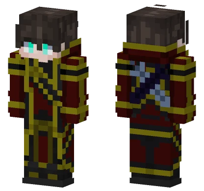 Kirito X Noelle Public Minecraft skin