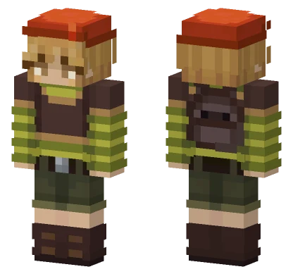 Kit Outfit Minecraft skin