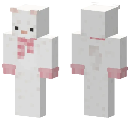 Kitten With Mittens Minecraft skin