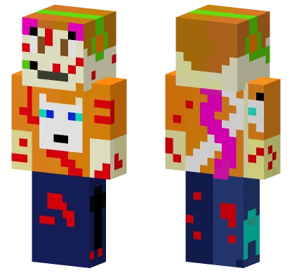 Kitty King Death Murder Minecraft skin