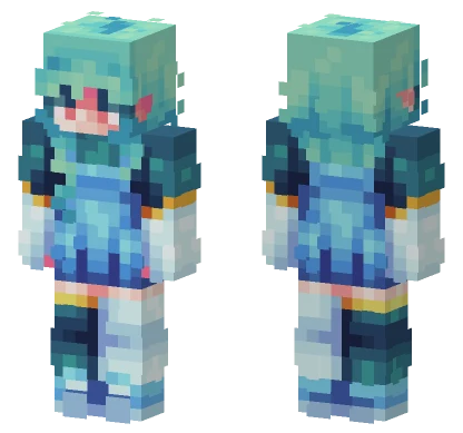 Kittywomp Fanvember Minecraft skin