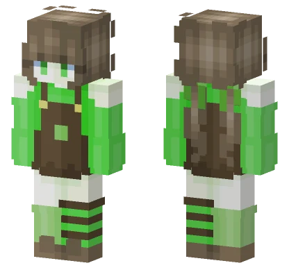 Kiwi Girl Minecraft skin