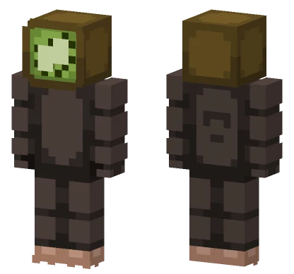 Kiwi Hat Minecraft skin