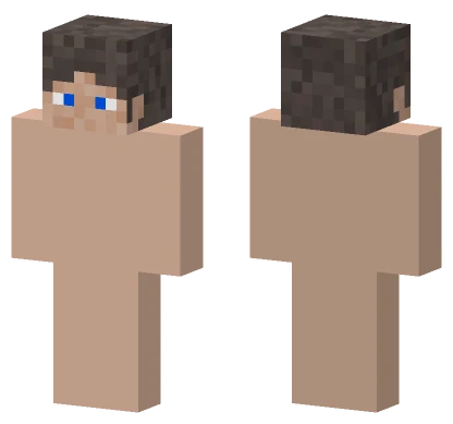 Kndellukas No Clothes Minecraft skin
