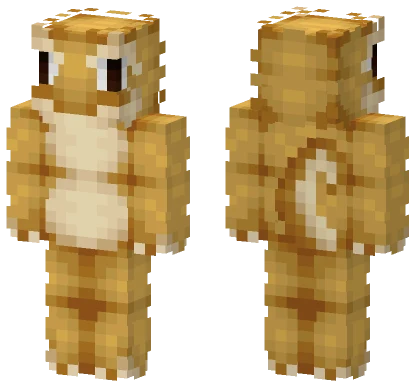 Knob Tail Gecko Minecraft skin
