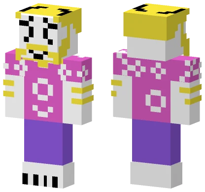 Knockoff Deltarune Asgore Minecraft skin