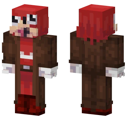 Knuckles The Sith Minecraft skin