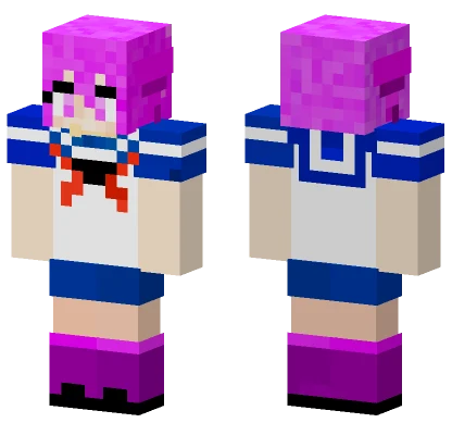Kokona Girl High School Minecraft skin