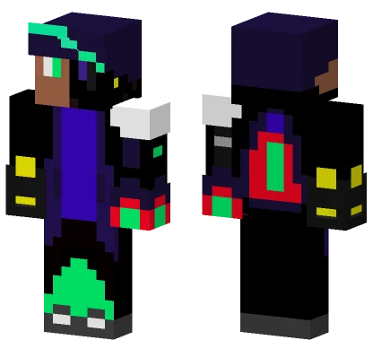 Kokou Witch Minecraft skin