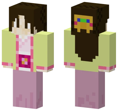 Korean Goryeo Period Hanbok Girl Minecraft skin
