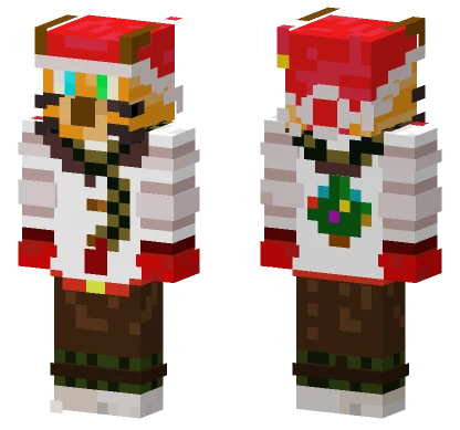 Koreng Santa Minecraft skin