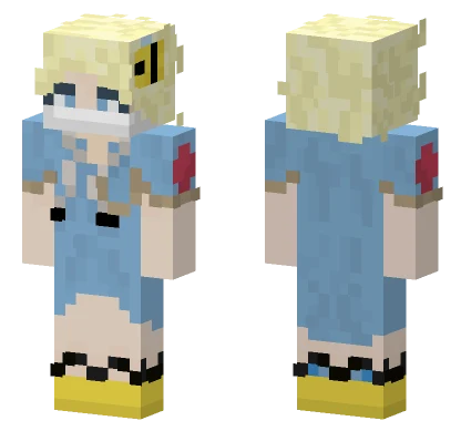 Krankenschwester Fontaine Minecraft skin