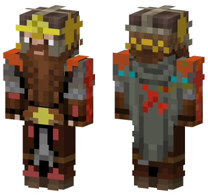 Krasnolud Dwarf Skin Minecraft skin